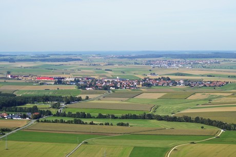 Landschaft von oben 