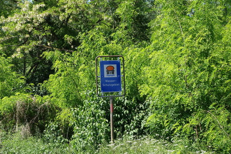 Schild Wasserschutzgebiet